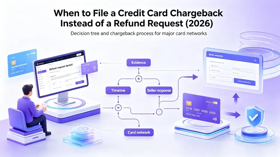 When to File a Credit Card Chargeback Instead of a Refund Request (2026)