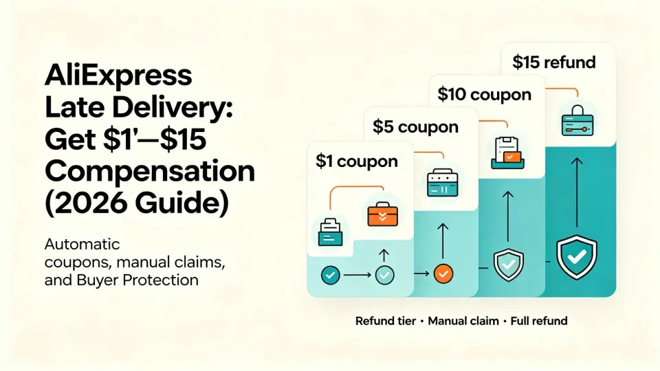 AliExpress Late Delivery: Get $1-$15 Compensation (2026 Guide)