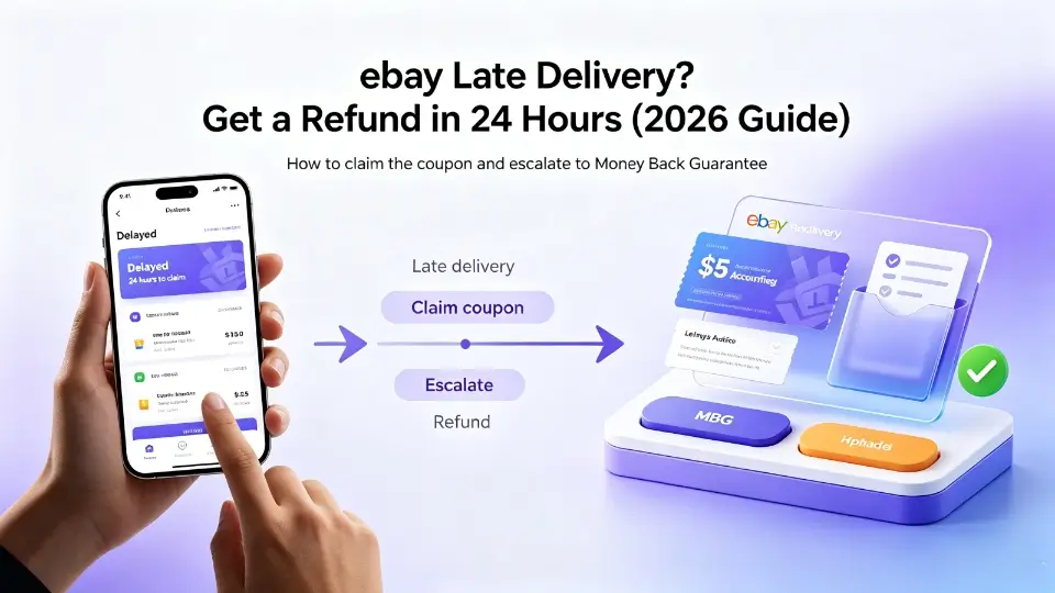 eBay Late Delivery? Get a Refund in 24 Hours (2026 Guide)