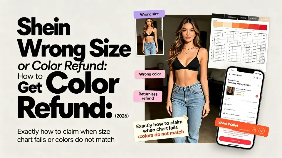 Shein Wrong Size or Color Refund: How to Get Your Money Back (2026)