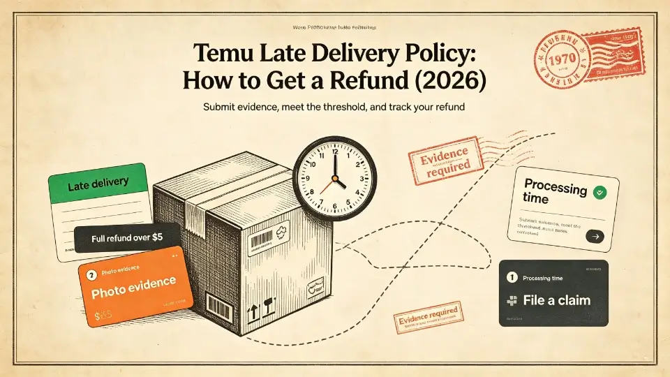 Temu Late Delivery Policy: How to Get a Refund (2026)