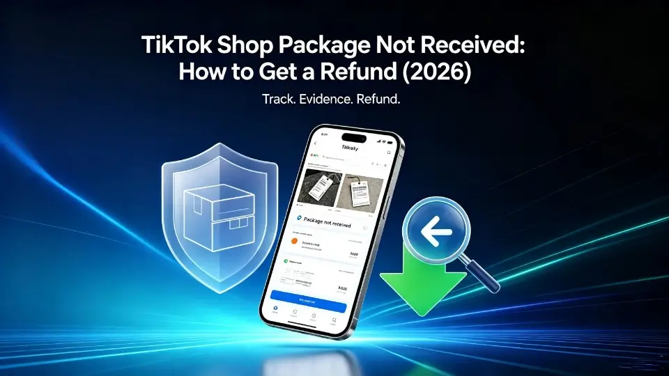 TikTok Shop Package Not Received: How to Get a Refund (2026)